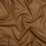 Lightweight Cotton Interlock Knit - Tan - Designer Deadstock