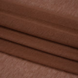 Featherweight Rayon Jersey - Auburn Brown - Designer Deadstock