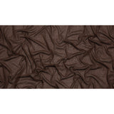 Featherweight Cotton Interlock Knit - Dark Brown - Designer Deadstock
