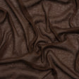 Featherweight Cotton Interlock Knit - Dark Brown - Designer Deadstock