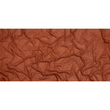 Lightweight Rayon Interlock Knit - Burnt Orange - Designer Deadstock