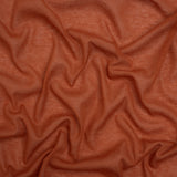Lightweight Rayon Interlock Knit - Burnt Orange - Designer Deadstock