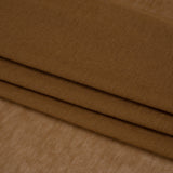 Lightweight Cotton Interlock Knit - Brown Sugar - Designer Deadstock