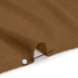 Lightweight Cotton Interlock Knit - Brown Sugar - Designer Deadstock