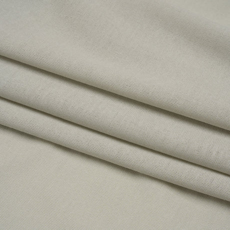 Rayon and Cotton Creped Jersey - Light Gray - Designer Deadstock