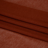 Lightweight Rayon Interlock Knit - Dark Orange - Designer Deadstock