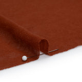 Lightweight Rayon Interlock Knit - Dark Orange - Designer Deadstock