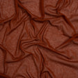 Lightweight Rayon Interlock Knit - Dark Orange - Designer Deadstock