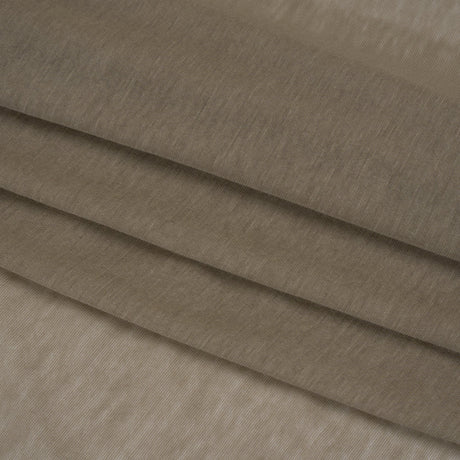 Featherweight Cotton Jersey - Vintage Khaki Gray - Designer Deadstock