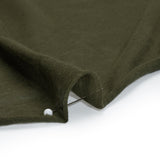 Featherweight Rayon Jersey - Army Green - Designer Deadstock