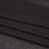 Featherweight Cotton Interlock Knit - Dark Purple - Designer Deadstock