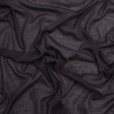 Featherweight Cotton Interlock Knit - Dark Purple - Designer Deadstock