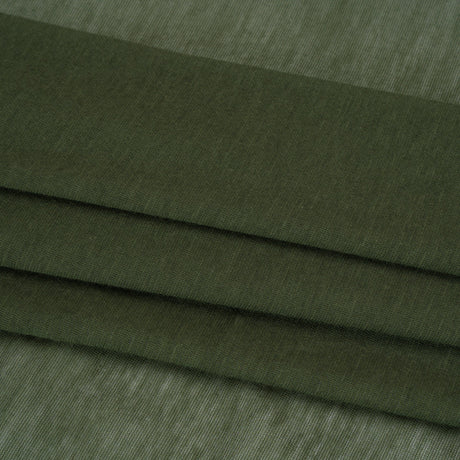 Featherweight Cotton Jersey - Herb Green - Designer Deadstock