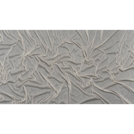 Lightweight Polyester Interlock Knit - Ivory - Designer Deadstock