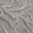 Lightweight Polyester Interlock Knit - Ivory - Designer Deadstock
