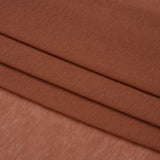 Lightweight Cotton Interlock Knit - Dusty Orange - Designer Deadstock