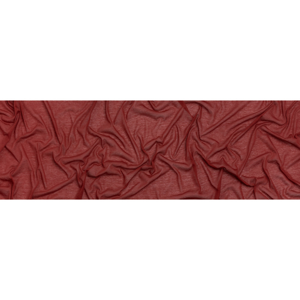 Featherweight Rayon Jersey - Wine Red - Designer Deadstock