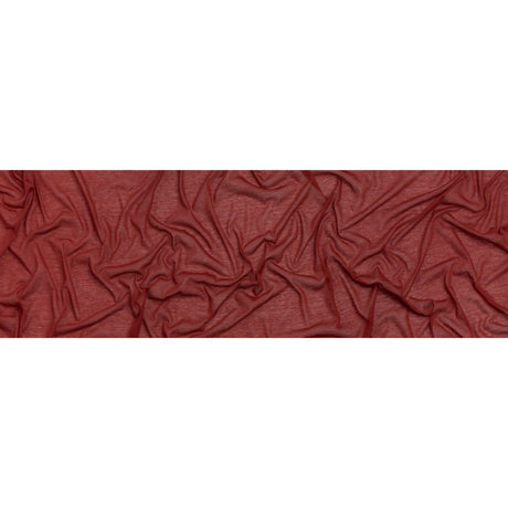 Featherweight Rayon Jersey - Wine Red - Designer Deadstock