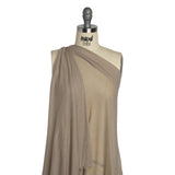 Lightweight Polyester Interlock Knit - Harbor Gray - Designer Deadstock
