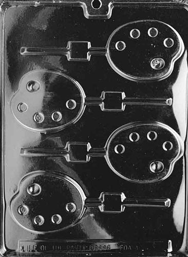 Painter's Palette Lolly Chocolate Mold - LPJ057