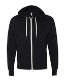 Independent Trading Co. Unisex Heathered French Terry Full-Zip Hooded Sweatshirt