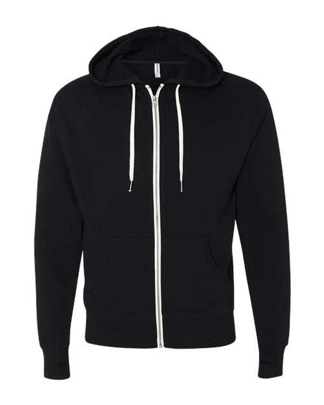Independent Trading Co. Unisex Heathered French Terry Full-Zip Hooded Sweatshirt
