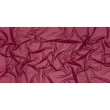 Polyester Georgette - Dark Pink - Designer Deadstock