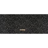 Satin-Faced Burnout Jacquard with Gold Glitter - Black and White Abstract - Designer Deadstock