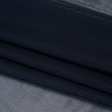 Crisp Polyester Stretch Mesh - Navy - Designer Deadstock