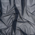 Crisp Polyester Stretch Mesh - Navy - Designer Deadstock