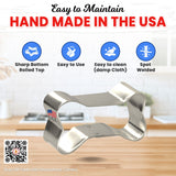 Dog Bone Cookie Cutter 2.5 in B922