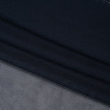 Polyester Stretch Mesh - Navy Blue - Designer Deadstock