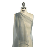 Polyester Tulle - Steel Gray - Designer Deadstock
