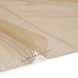 Polyester Tulle - Sand - Designer Deadstock