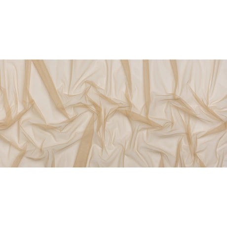 Polyester Tulle - Sand - Designer Deadstock