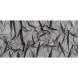 Crisp Polyester Tulle - Black - Designer Deadstock