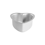 Fat Daddios PHT-63 Anodized Aluminum Heart Cake Pan 6" x 3" Deep