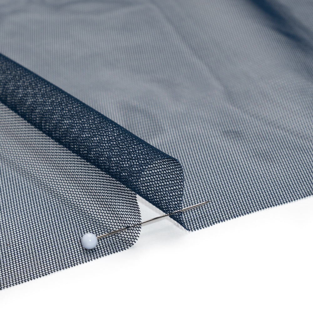 Polyester Tulle - Navy - Designer Deadstock
