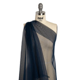 Polyester Tulle - Navy - Designer Deadstock
