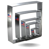 Square Nested Cookie Cutter 5 Pc Set HS0550
