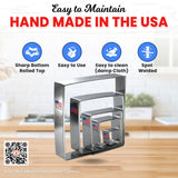 Square Nested Cookie Cutter 5 Pc Set HS0550
