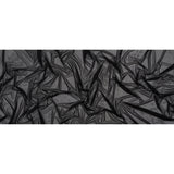 Polyester Stretch Mesh - Black - Designer Deadstock