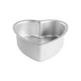Fat Daddios PHT-83 Anodized Aluminum Heart Cake Pan 8" x 3" Deep