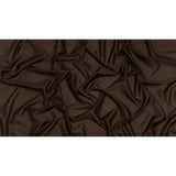 Lyocell and Polyester Lightweight Shirting - Chocolate Brown - Designer Deadstock