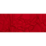 Viscose and Nylon Dobby - Red Geometric - Designer Deadstock