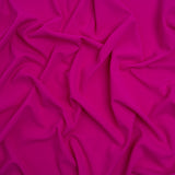 Stretch Polyester Crepe Double Knit - Magenta Pink - Designer Deadstock
