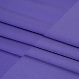 Stretch Polyester Crepe Double Knit - Blue Violet - Designer Deadstock