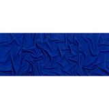 Stretch Polyester Crepe Double Knit - Cobalt Blue - Designer Deadstock