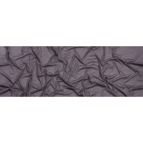 Featherweight Rayon Jersey - Dusty Purple - Designer Deadstock