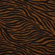 Stretch Knit Jacquard by Mara Hoffman - Burnt Orange and Black Tiger Stripes - Designer Deadstock